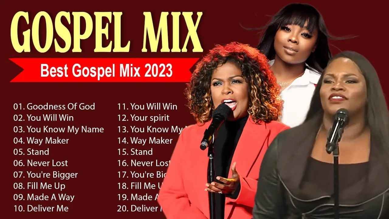 GOODNESS OF GOD, YOU WILL WIN 100 Best Gospel Songs Black Of All Time Glory to God
