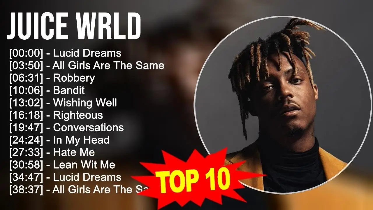 J u i c e W R L D 2023 MIX - TOP 10 BEST SONGS