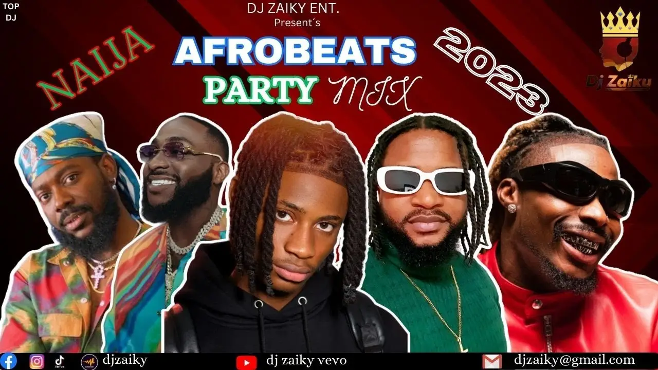 Afrobeat Mix 2023 | Naija Afrobeat 2023 Mix by Djzaiky | Davido, Asake,  Adekunle Gold, Khaid.