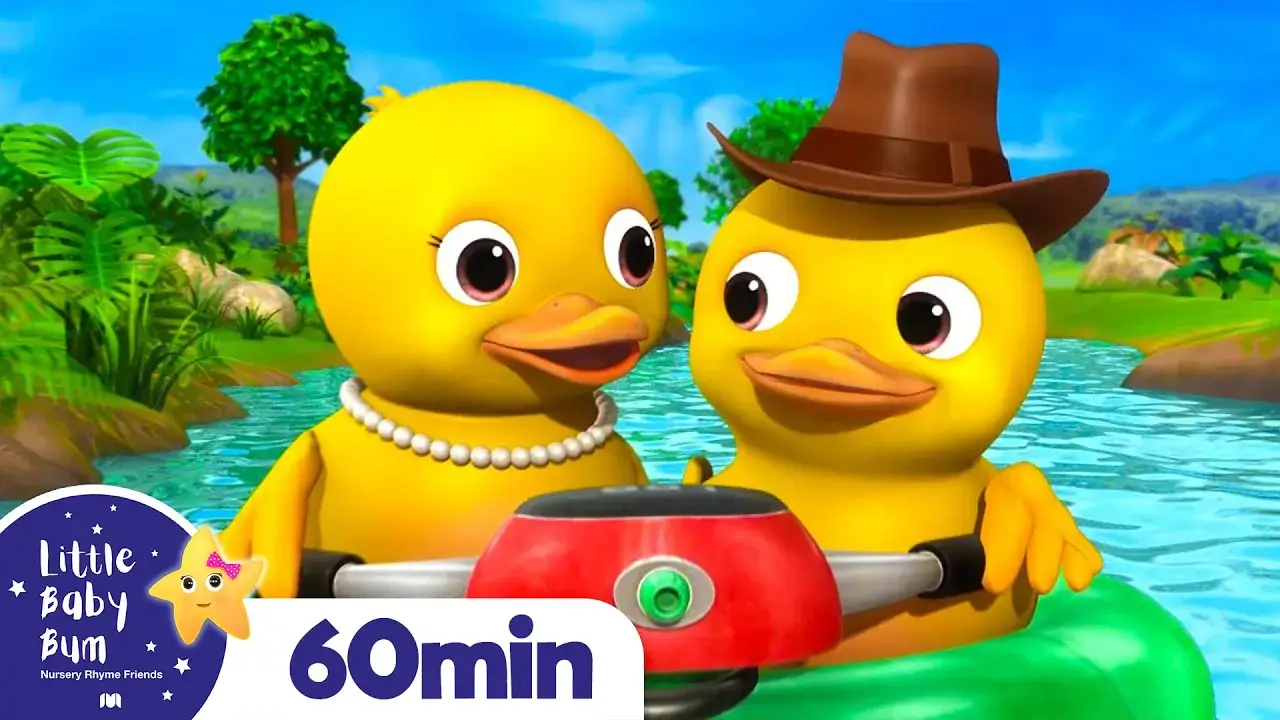 10 Little Ducks + More Animal Nursery Rhymes for Kids | Little Baby Bum