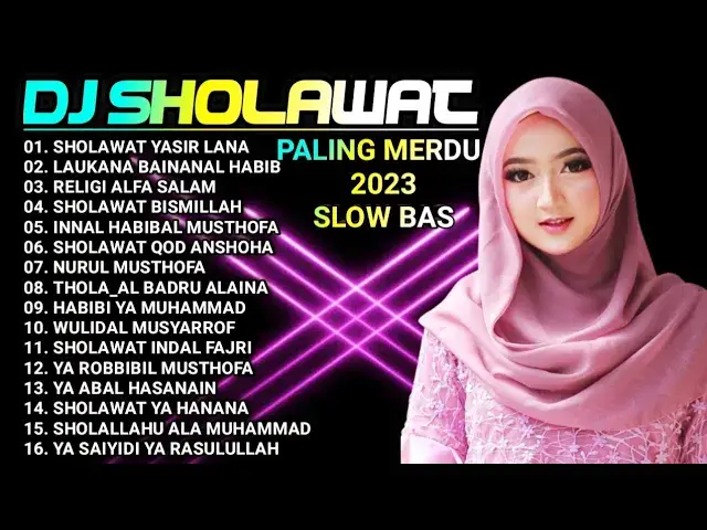DJ SHOLAWAT YASIR LANA PALING MERDU BIKIN HATI JADI ADEM SLOW BAS TERBARU 2023
