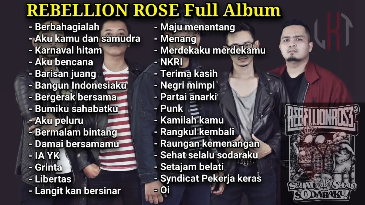 REBELLION ROSE Full album terlengkap 2022 || Lekto Official