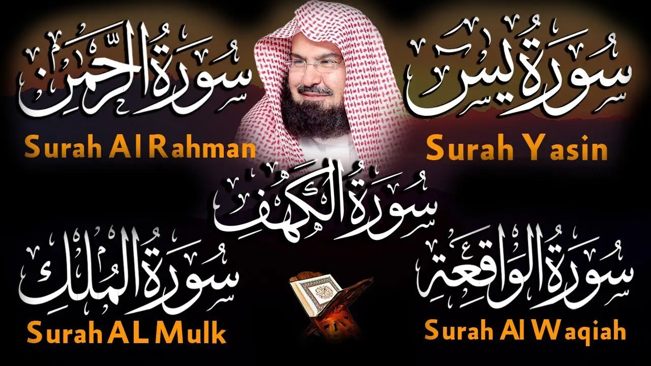 Panj Surah | Surah Yaseen | Surah Rahman | Surah Waqia | Surah Mulk | Surah Muzammil | HD
