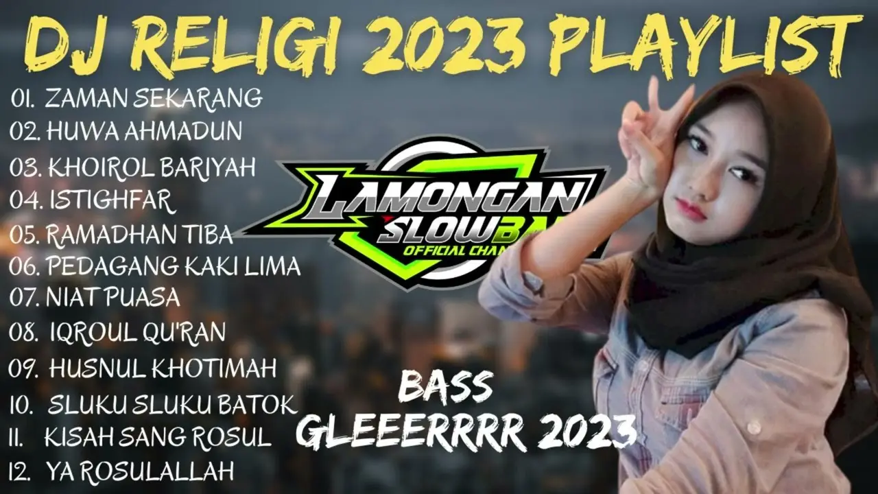 DJ SHOLAWAT TERBARU 2023 FULL ALBUM MEI 2023 | LAMONGAN SLOW BASS