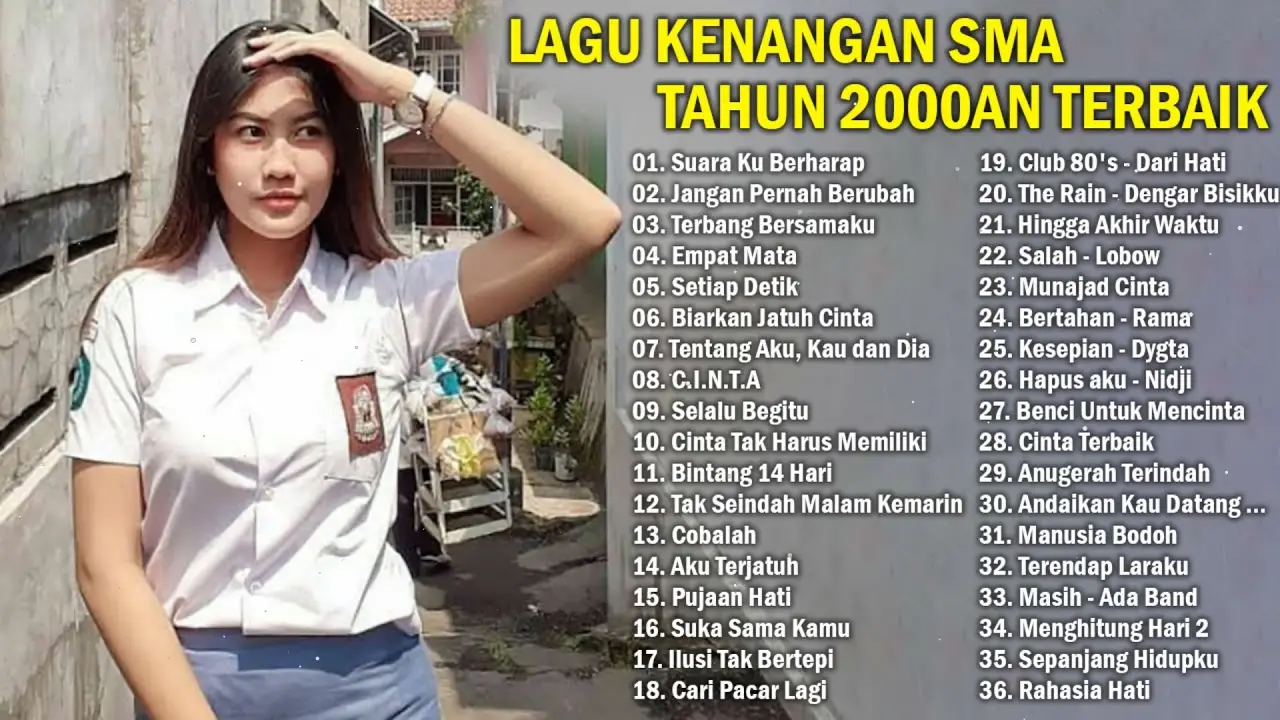 LAGU POP LAWAS INDONESIA 2000AN COCOK UNTUK BERNOSTALGIA