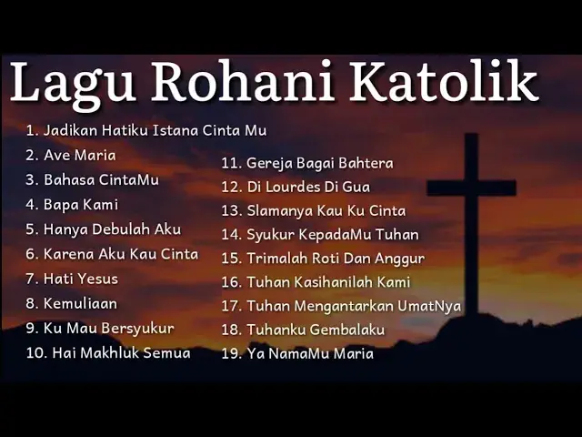 Lagu Rohani Katolik Non Stop 2021