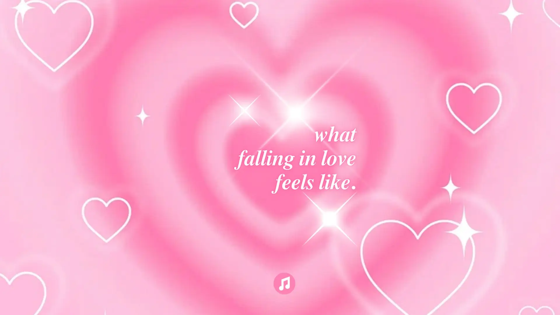 What falling in love feels like