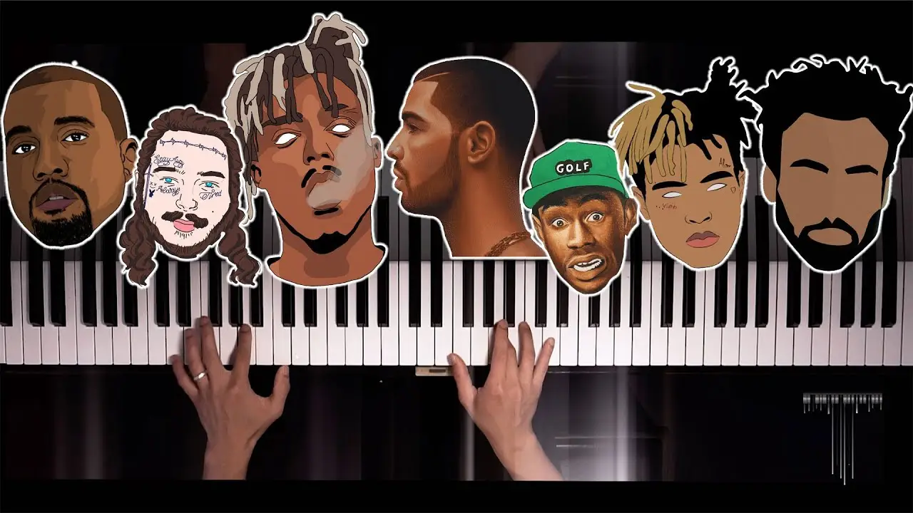 Top 10 Most Beautiful Hip Hop Piano Pieces (Vol. 1)