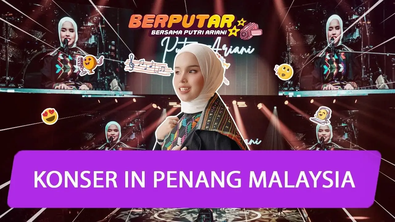 BERPUTAR Eps. Perform in Penang - Malaysia