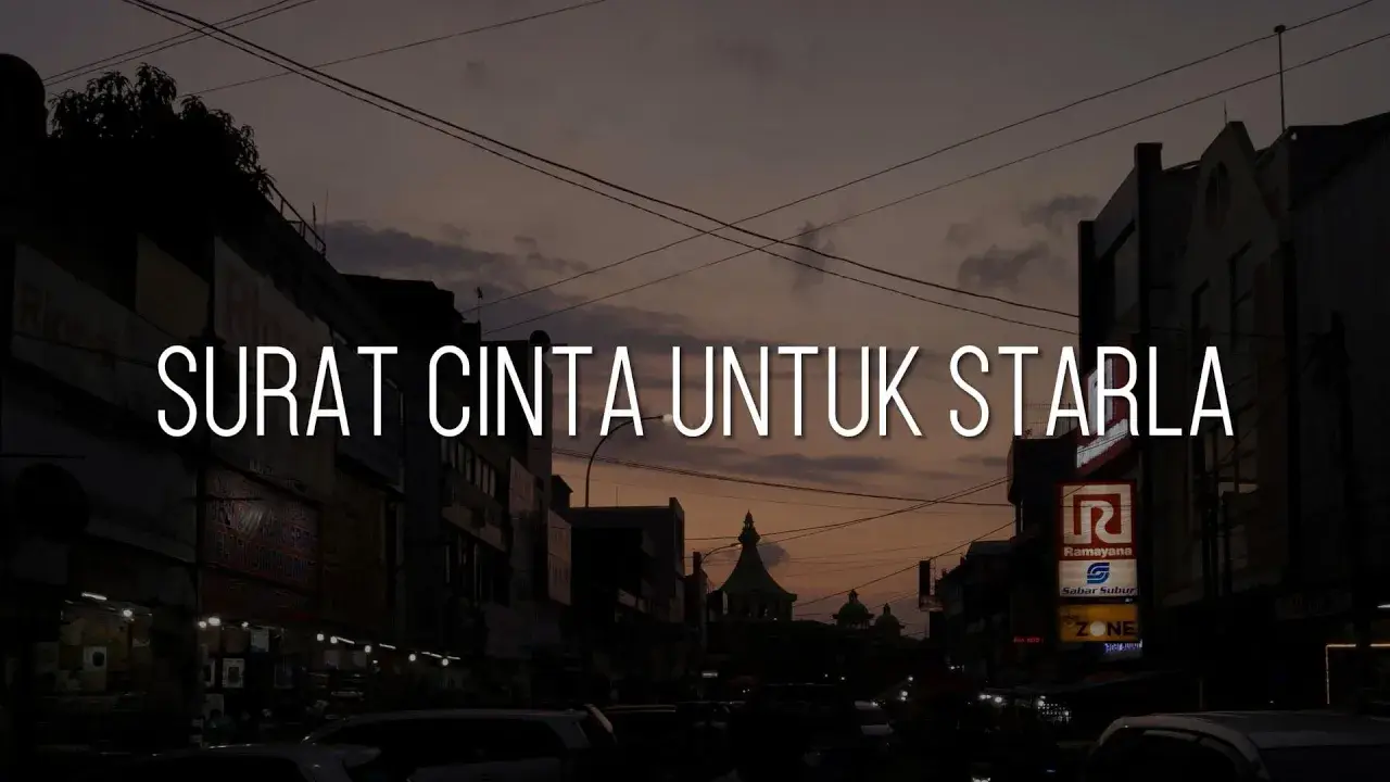 Virgoun - Surat Cinta Untuk Starla (Lirik)