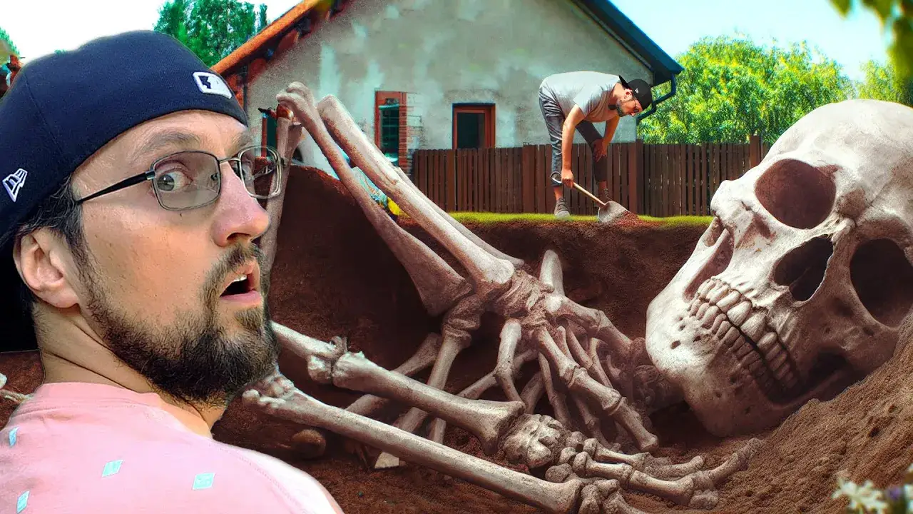 Giant Skeleton Found in Backyard! What Really Happened on October 4th (FV Family)