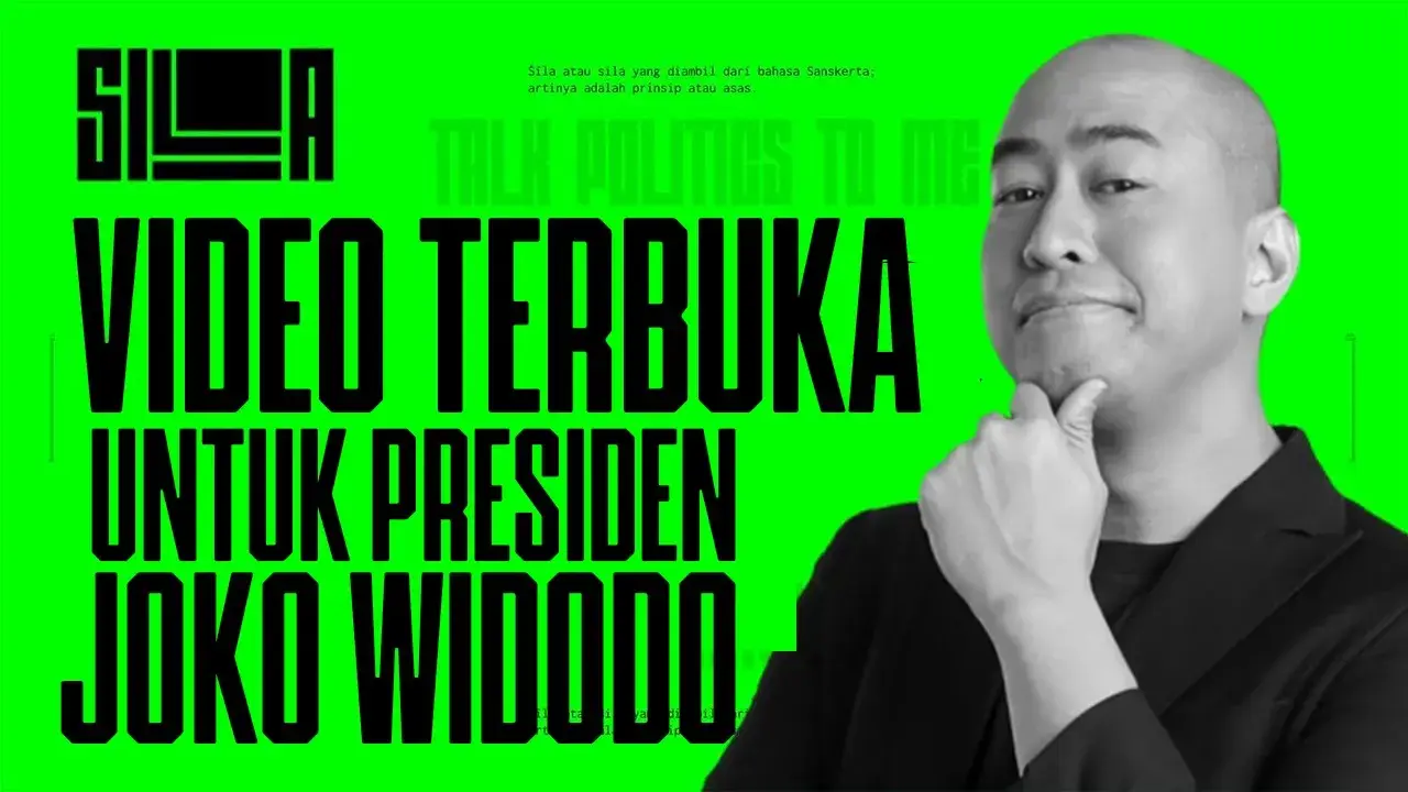 VIDEO TERBUKA UNTUK PRESIDEN JOKO WIDODO
