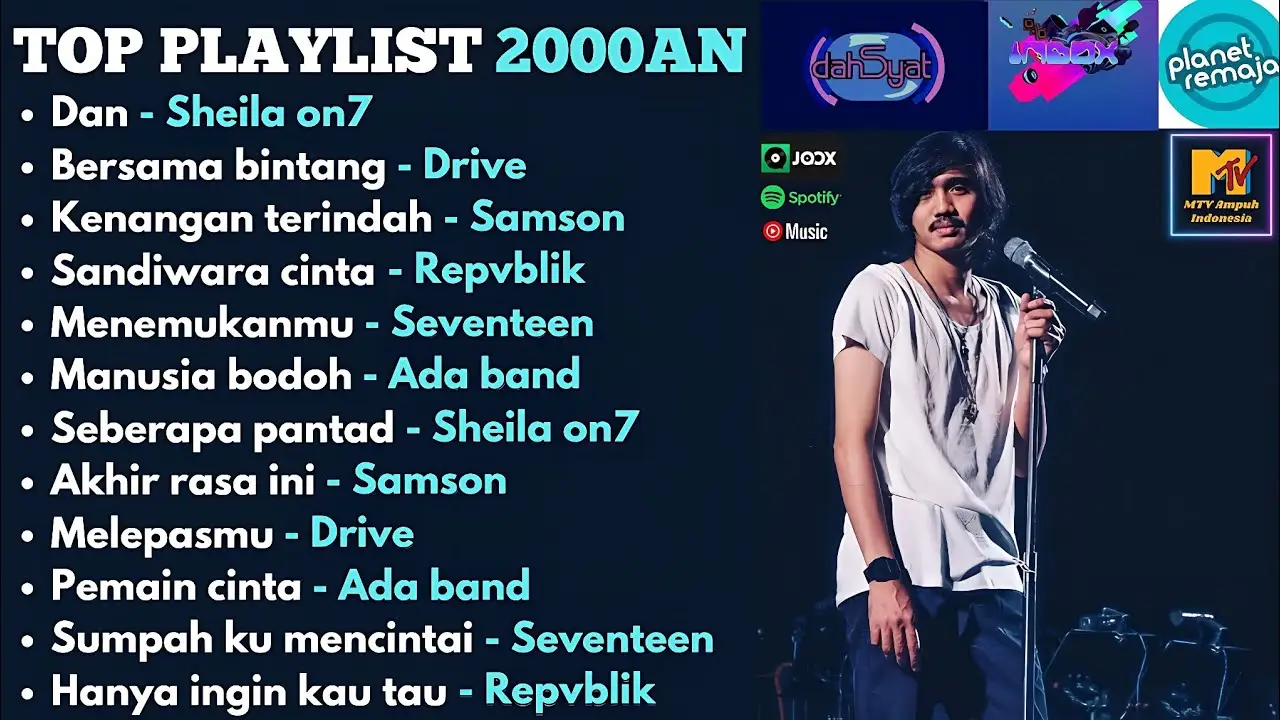 LAGU TERPOPULER REMAJA 2000AN