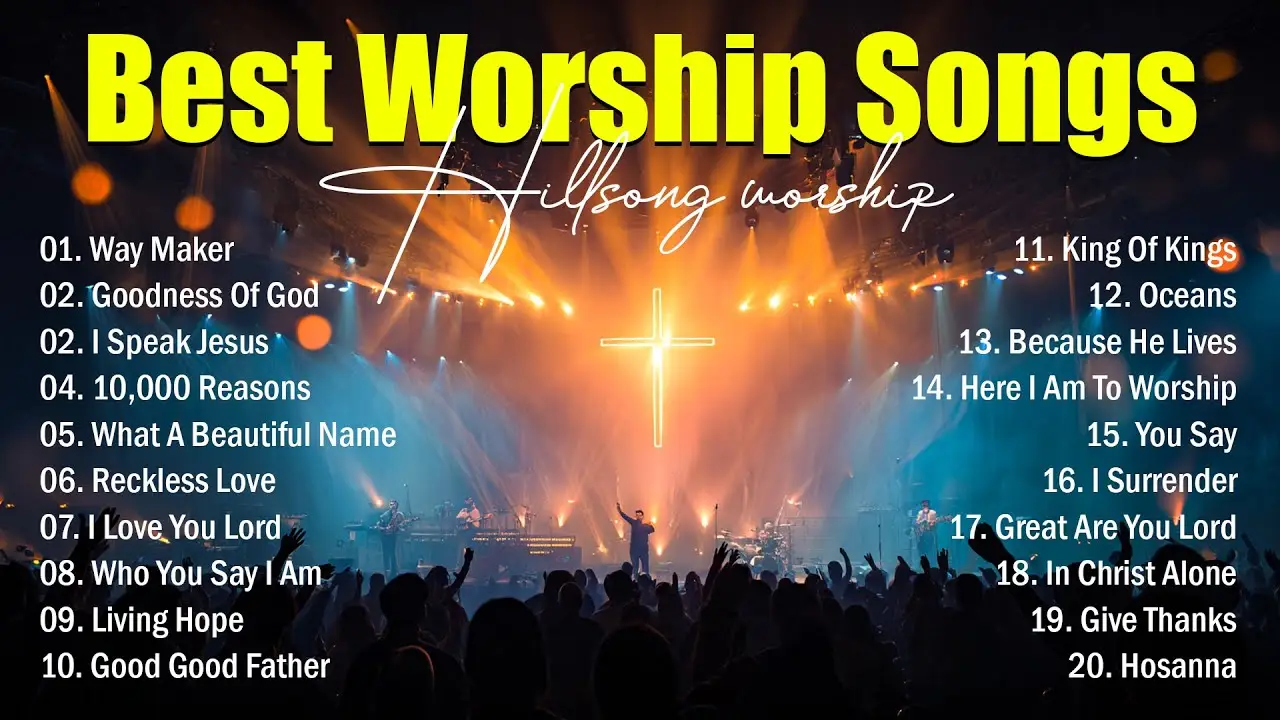 Hillsong Worship Best Praise Songs Collection 2025