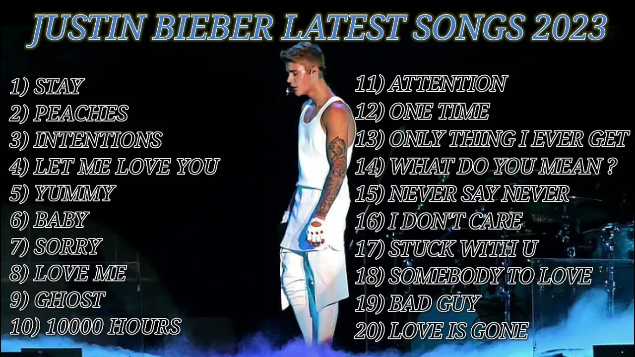 Justin Bieber Top 20 Songs Playlist | Hit English songs 2023