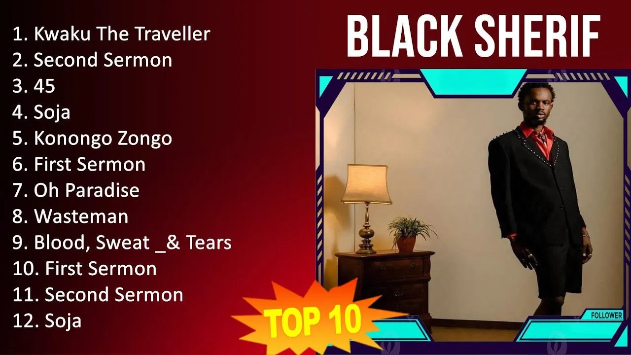 B l a c k S h e r i f 2023 MIX - TOP 10 BEST SONGS