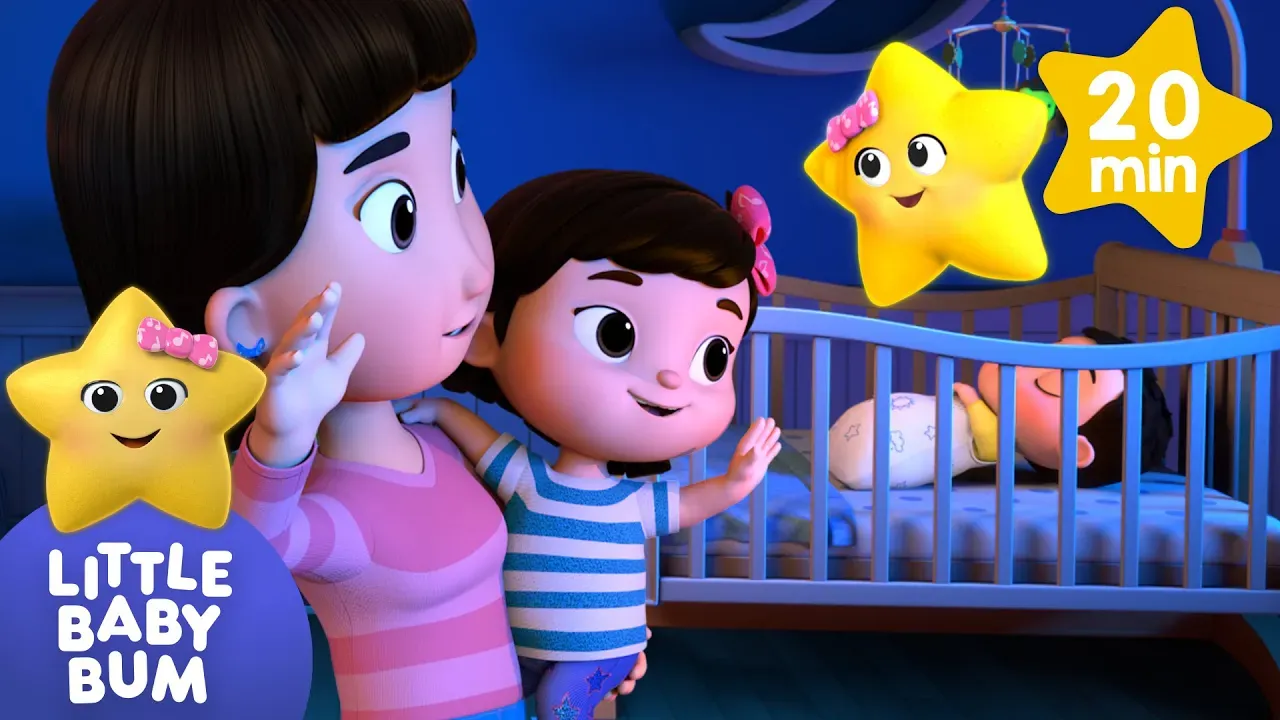 Shooting Star Lullaby! | Little Baby Bum Nursery Rhymes - Baby Song Mix | Meal Time!
