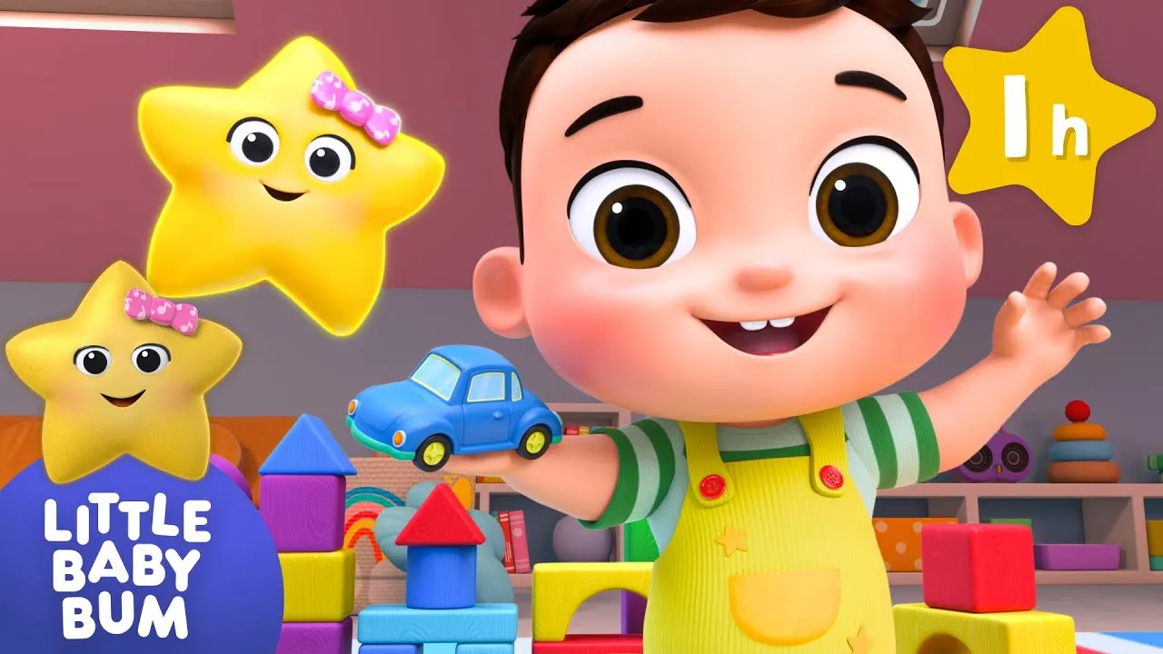 1 2 Put On My Shoe ⭐ Little Baby Bum Nursery Rhymes - One Hour Baby Song Mix