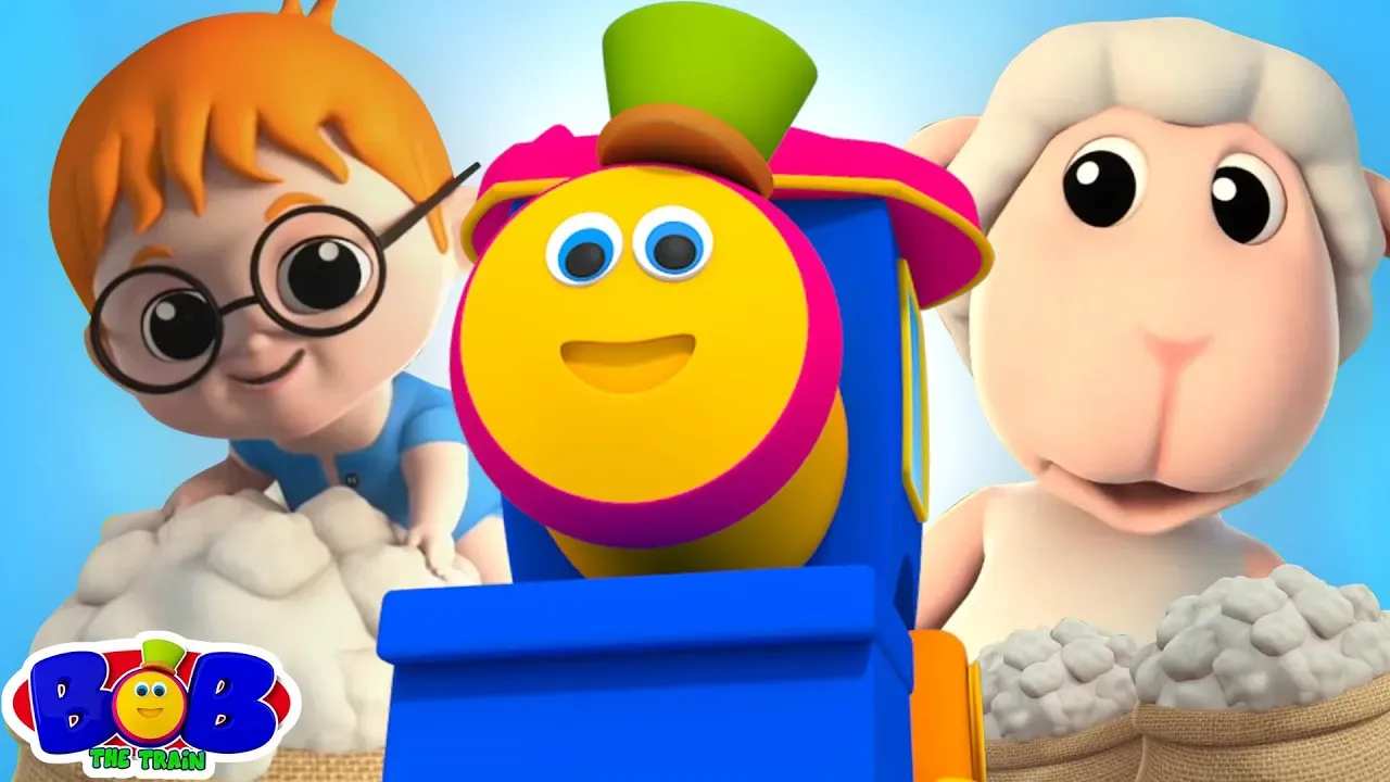 Baa Baa Black Sheep + More Kindergarten Rhymes & Kids Songs by Bob the Train