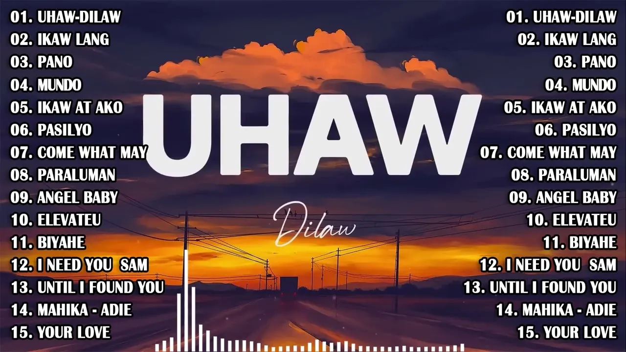 Dilaw - Uhaw ,Ikaw Lang  - Nobita  New OPM Love Songs 2023  New Tagalog Songs 2023 Playlist