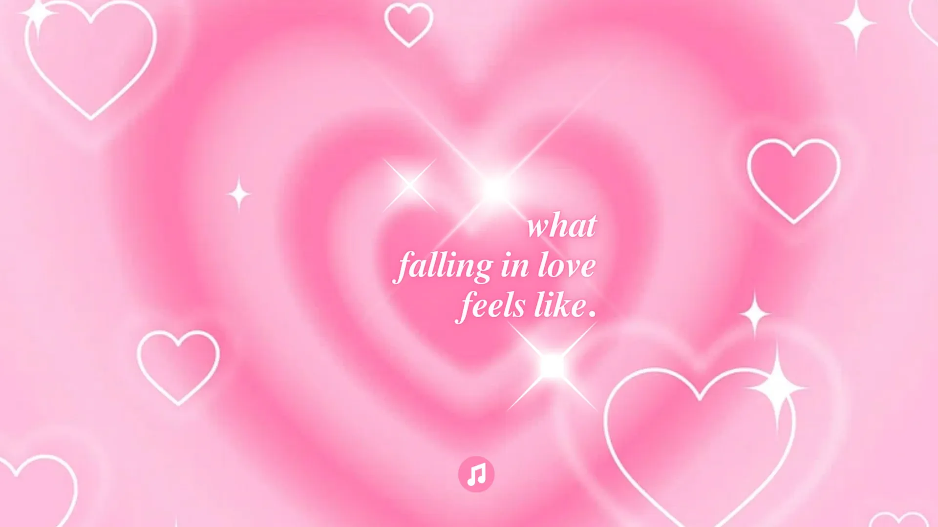 What falling in love feels like