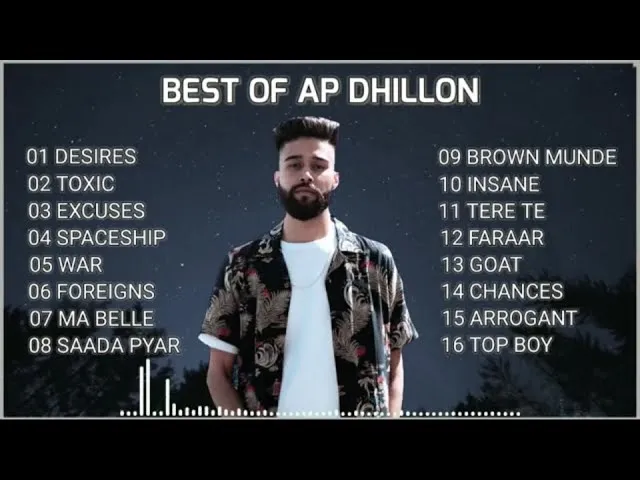 AP DHILLON BEST SONGS COMPILATION!
