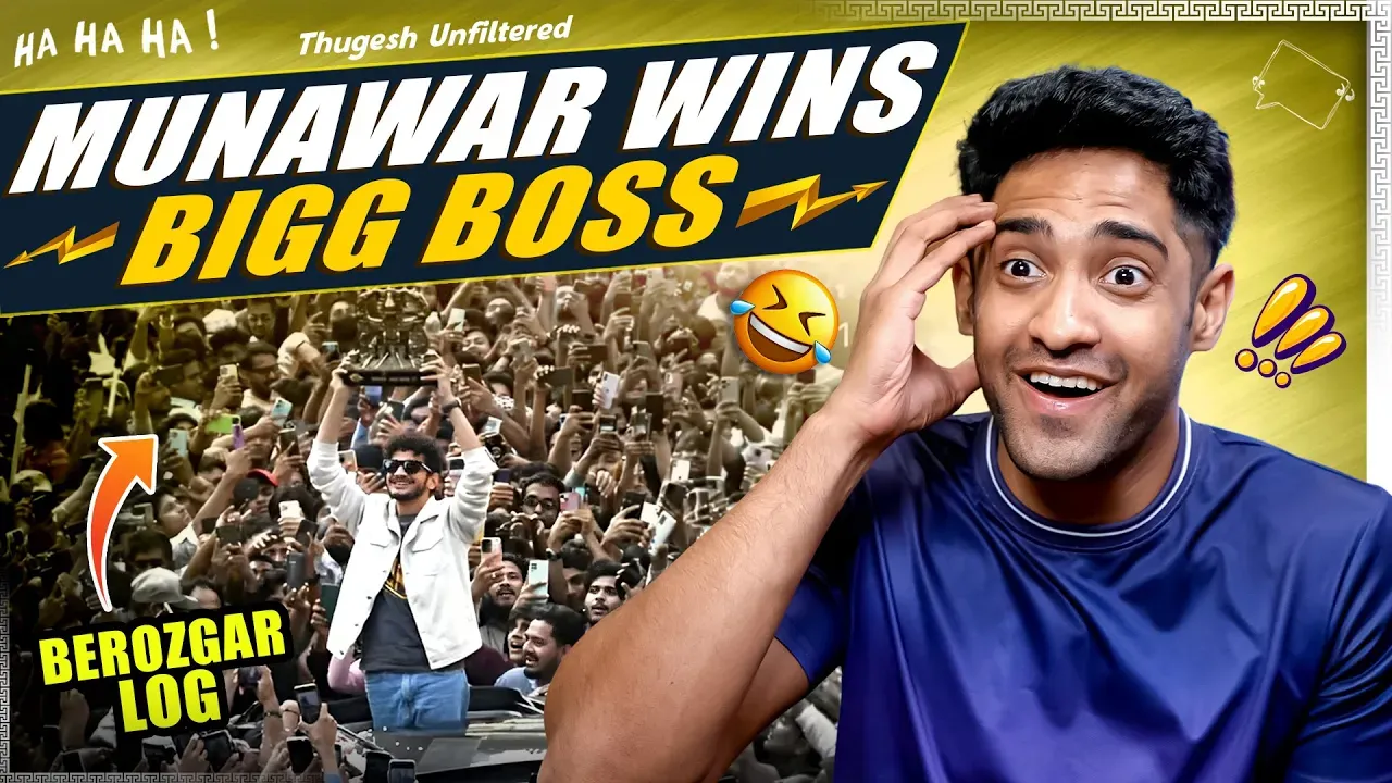 Munawar Faruqui Wins Bigg Boss! (Deserving)