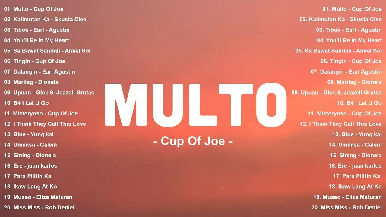 Multo - Cup Of Joe, Tibok - Earl Agustin | Best New Tagalog Love Songs 2025- Hot Hits OPM On Spotify