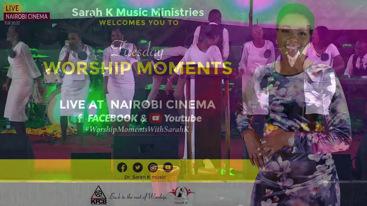 Tuesday Worship Moments Live with Dr. Sarah K & Shachah team {28TH MAR 2023}