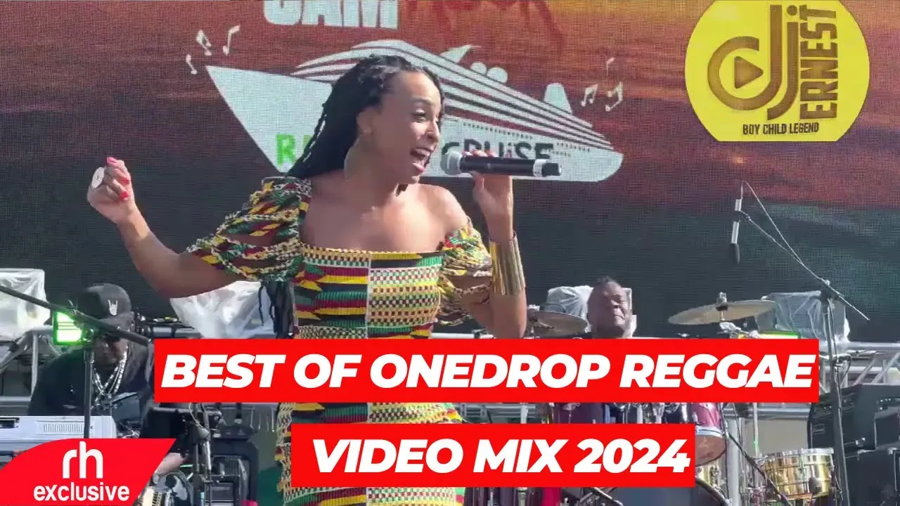 BEST OF REGGAE ONE DROP VIDEO MIX 2024 BY THE GREAT INFINITY 22 DJS AT VOL 22 FT ALAINE,CHRIS BROWN
