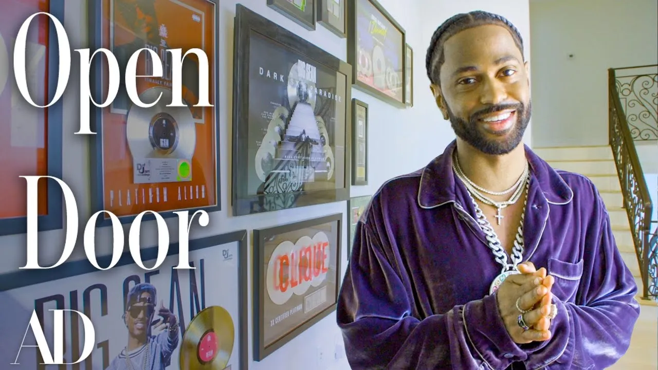 Inside Big Sean's Beverly Hills Mansion With A Nightclub | Open Door | Architectural Digest