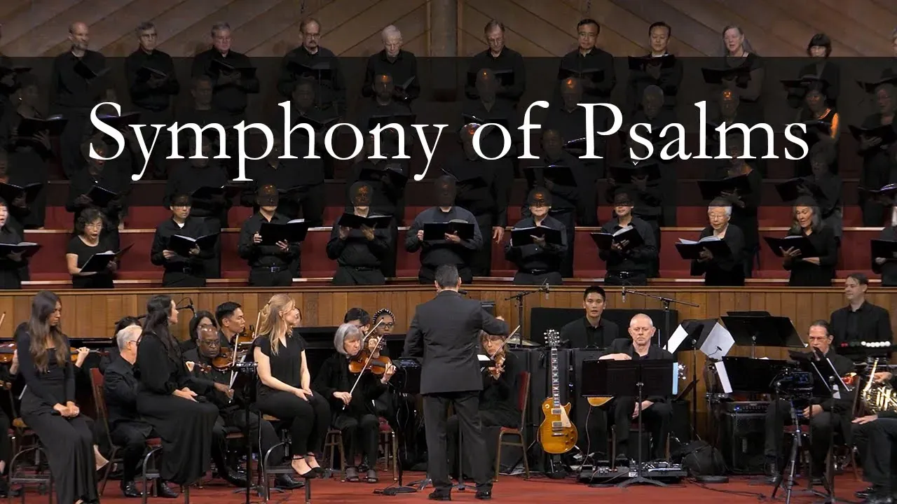 Symphony of Psalms Concert: Phil Webb & John MacArthur Sing, Pray, & Read the Psalms