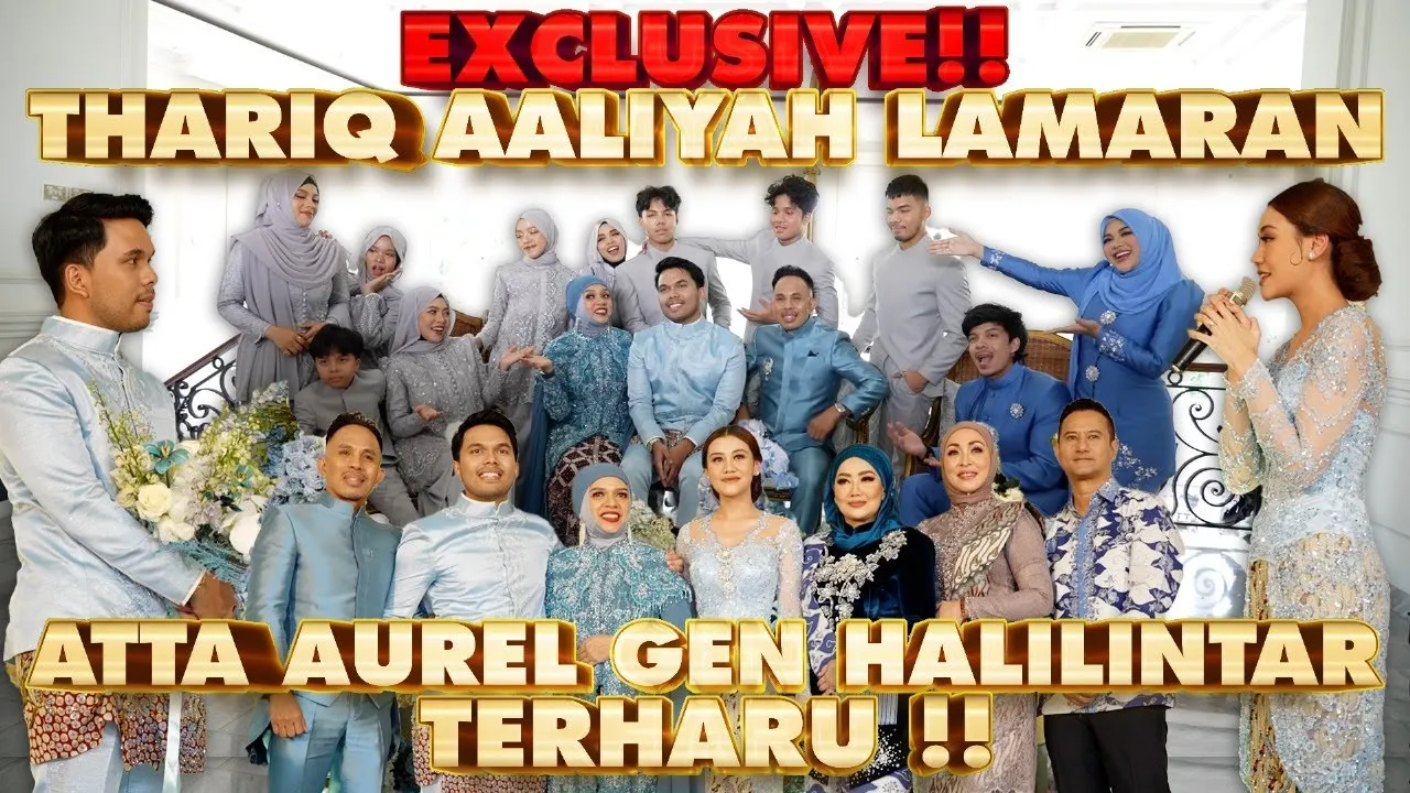 Nangis! THARIQ AALIYAH Engagement ATTA AUREL Bahhagia! Menuju Pernikahan Kumpul semua Keluarga! ðŸ˜ðŸ˜