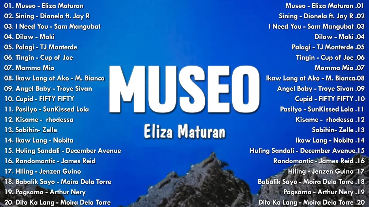 Eliza Maturan- Museo š Top Trending OPM Love Songs 2024 š§ Best Tagalog Songs For A Sad Day