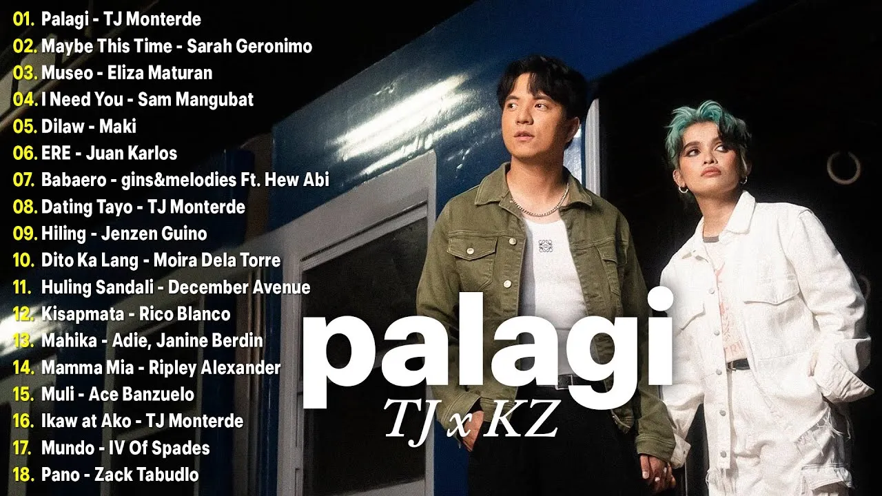 PALAGI - TJxKZ ๐ Best OPM Tagalog Love Songs๐ OPM Tagalog Top Songs 2024 Playlist #new1