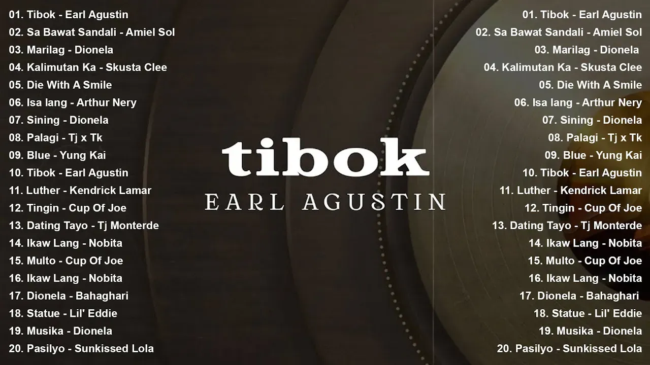 Tibok - Earl Agustin π Best OPM Tagalog Love Songsπ OPM Tagalog Top Songs 2025 Playlist